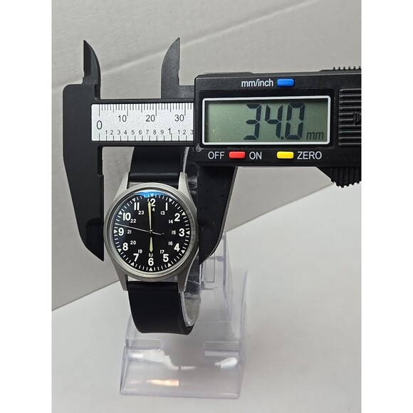 Praesidus Jungle Field OG 34mm Quartz Field Watch Assembled USA New Battery - Picture 5 of 10